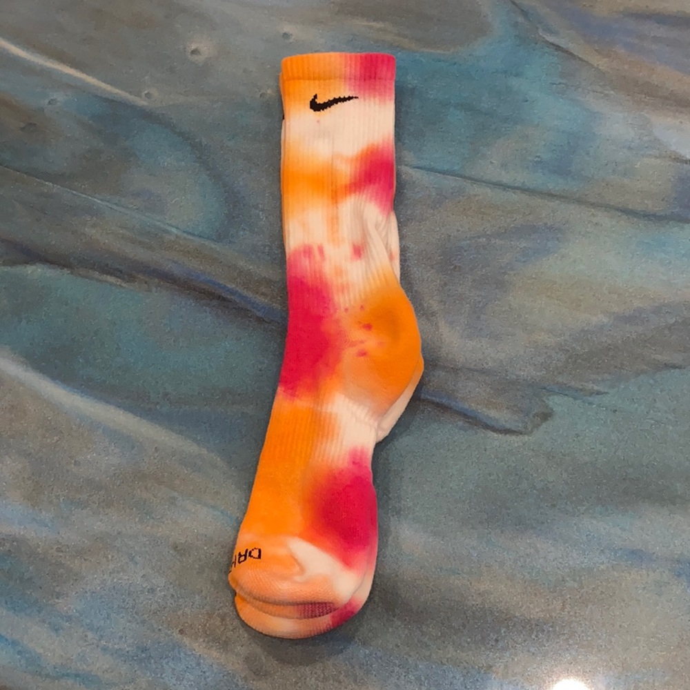 NWT Men’s Custom Tie Dye Nike Socks